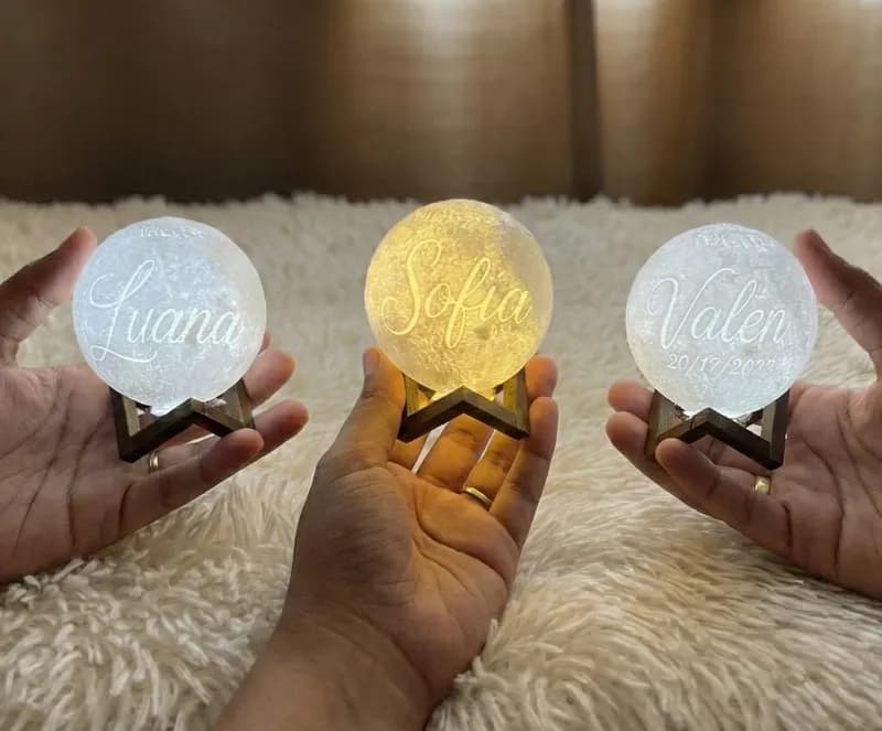 Mini Luna 6cm personalizable